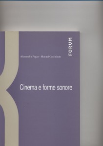 Copertina Cinema e forme sonore