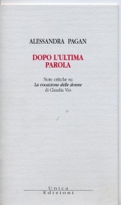 Copertina Dopo L'ultima parola